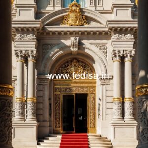 Premium Resort Entrance Gate Design for Luxury Hotels No-6673