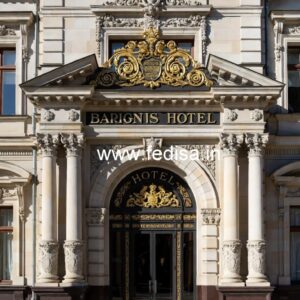 Luxury Hotel Front Entrance Architecture Inspiration No-6678
