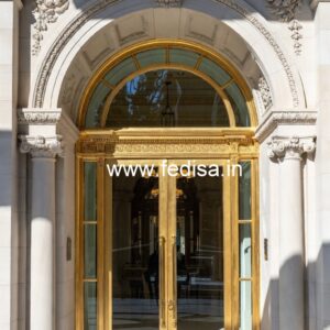 Hotel Entrance Gate Design with Luxury Decor Elements No-6691