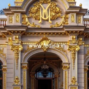 Premium Entrance Gate Design for Modern Resorts No-6696