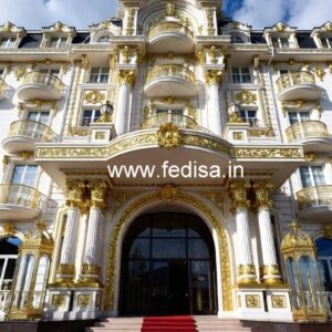 Hotel Main Entrance Gate Design for Luxury Architecture No-6700