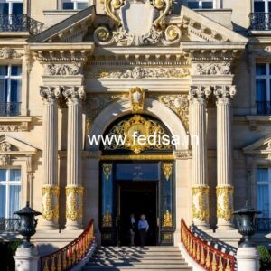Premium Hotel Elevation Design for Luxury Resorts No-6707