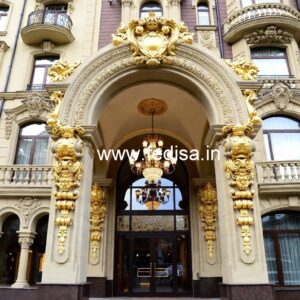 Grand Hotel Front Elevation Design Ideas No-6709
