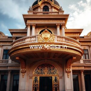 Modern Luxury Hotel Elevation Architecture Inspiration No-6712