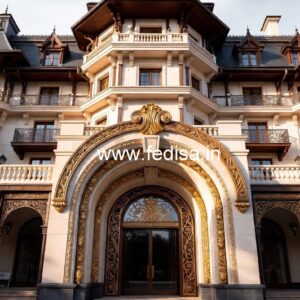 Five Star Hotel Elevation Design Inspiration No-6719