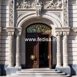 Beautiful Hotel Facade Design for Resorts No-6735