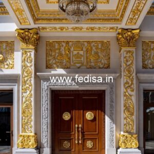 Hotel Elevation Design with Premium Materials No-6751