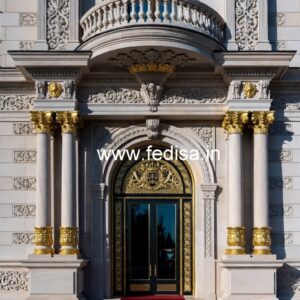 Luxury Hotel Front Exterior Design Concepts No-6765