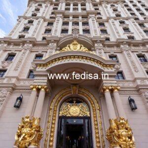 Elegant Luxury Hotel Elevation Design Ideas No-6772