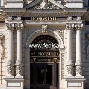Premium Hotel Building Front Design Inspiration No-6777
