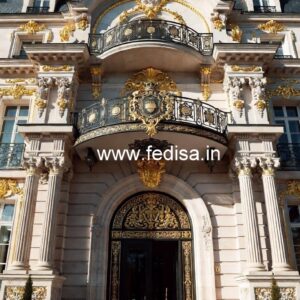 Grand Hotel Elevation Design for Luxury Stay No-6789