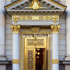 Hotel Front Architecture Design with Modern Luxury No-6794