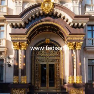 Premium Hotel Front Facade Design Ideas No-6796