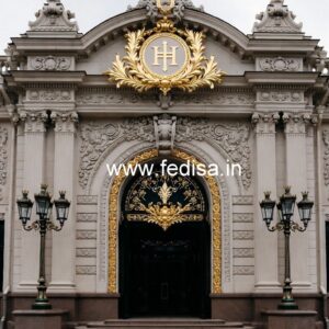 Elegant Hotel Exterior Design No-6804