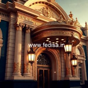 Modern Resort Facade No-6878