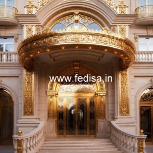 Elegant Building Elevation No-6889