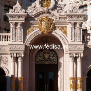 Luxury Hotel Exterior Facade Design Inspiration No-7015