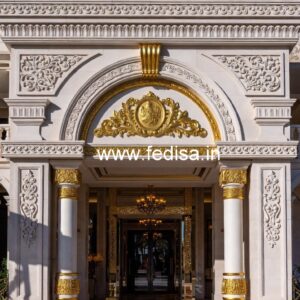 Contemporary Hotel Elevation for Luxury Resorts No-7019