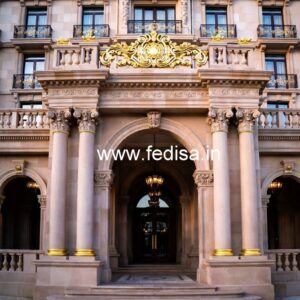 Luxury Hotel Facade with Modern Lighting No-7020