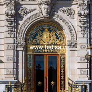 Luxury Hotel Exterior with Glass Facade No-7022