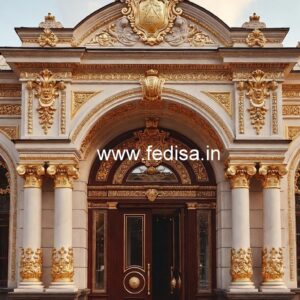 Modern Luxury Resort Front Elevation No-7026