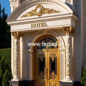 Luxury Hotel Exterior Wall Design Inspiration No-7065