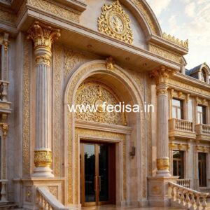 Luxury Hotel Exterior Design with Balcony No-7071