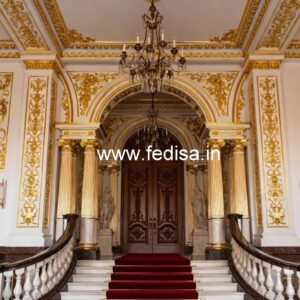 Luxury Resort Elevation with Elegant Lighting No-7090