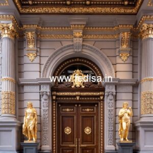 Premium Luxury Hotel Entrance Architecture No-7097