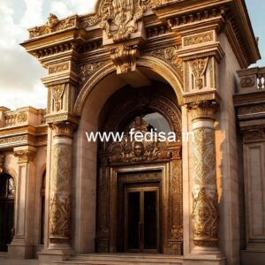 Luxury Hotel Front Elevation Trends No-7112