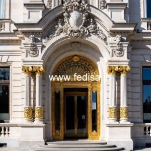 Grand Hotel Elevation Designs for Luxury Stay No-7114