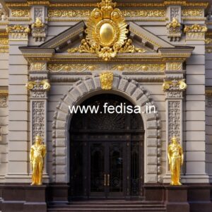 Stylish Hotel Exterior Design for Luxury Projects No-7117