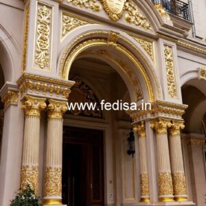 Contemporary Luxury Hotel Front View No-7123