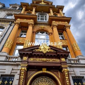 Luxury Hotel Exterior with Premium Lighting No-7126