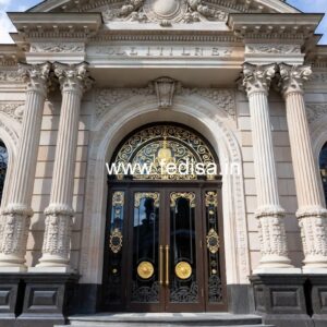 Luxury Resort Front Elevation Design Trends No-7130