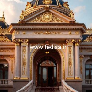 Elegant Luxury Hotel Building Architecture No-7138