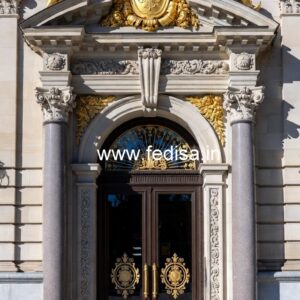 Stylish Luxury Hotel Entrance Elevation No-7143