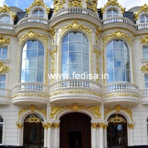 Elegant Luxury Resort Exterior Facade No-7147