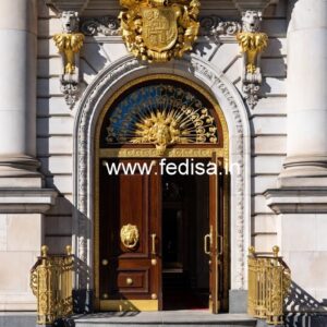 Luxury Hospitality Building Front Elevation No-7148