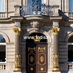 Luxury Hotel Exterior with Decorative Architecture No-7171