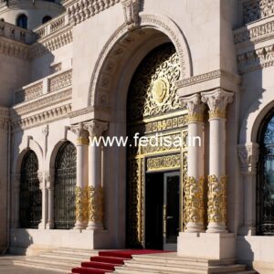 Elegant Luxury Front Facade for Hotels No-7193