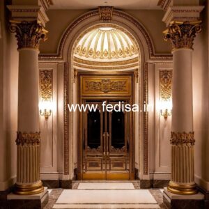 Luxury Hotel Entrance Gate Design Ideas for Grand Hospitality No-7201