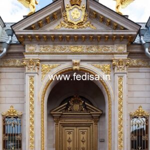 Modern Hotel Front Entrance Gate Design Concepts No-7212