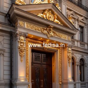Modern Resort Gate Design for Hotel Entrances No-7220