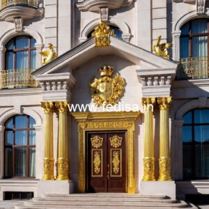 Hotel Gate Design with Luxury Modern Aesthetic No-7226