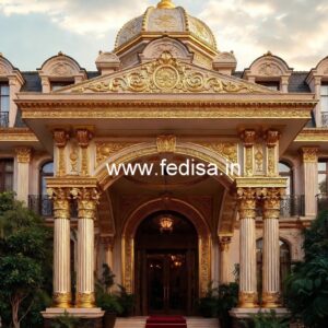 Elegant Resort Entrance Gate Design for Modern Hotels No-7232