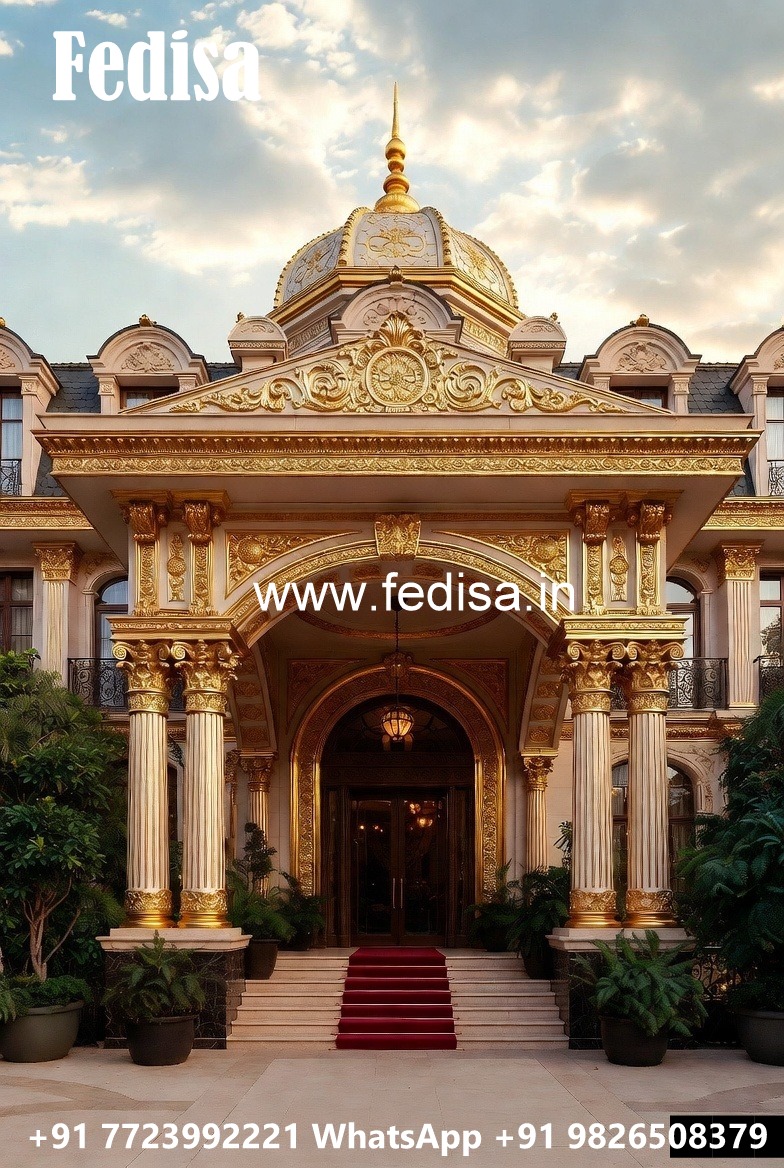 Elegant Resort Entrance Gate Design for Modern Hotels No-7232