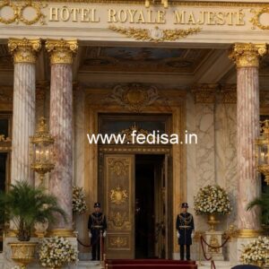 Modern Hotel Exterior Entrance Gate Inspiration No-7239