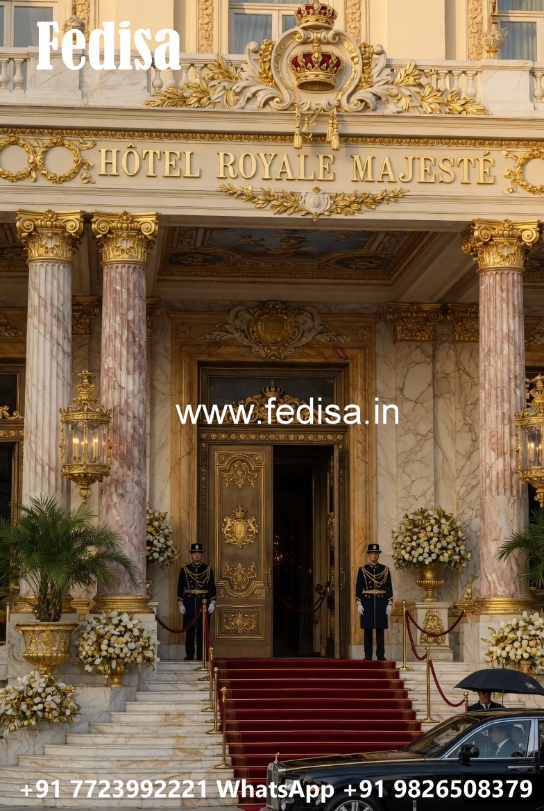Modern Hotel Exterior Entrance Gate Inspiration No-7239
