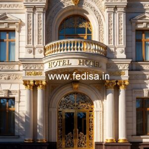 Unique Hotel Entrance Gate Design Inspiration No-7248
